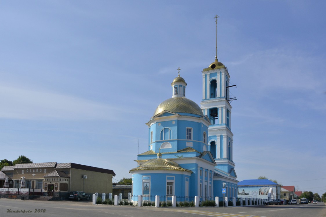 Кашира. Церковь Вознесения Господня. фасады