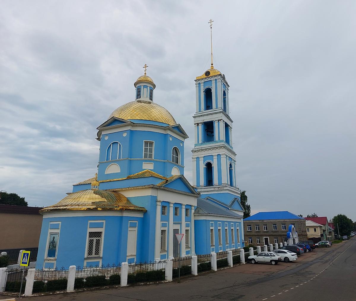 фасады. Церковь Вознесения Господня, Кашира (Каширский городской округ, Московская область)
