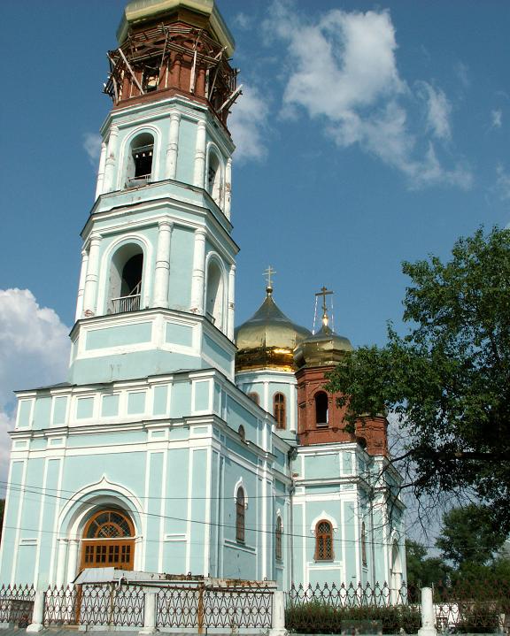 Пермь. Кафедральный собор Троицы Живоначальной на Слудской горе. фасады