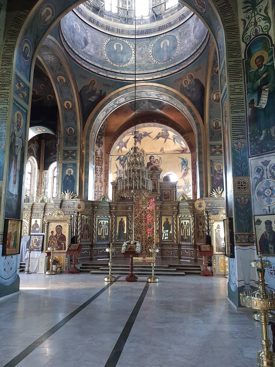 Кафедральный собор Троицы Живоначальной на Слудской горе, Пермь (Пермь, город, Пермский край). интерьер и убранство