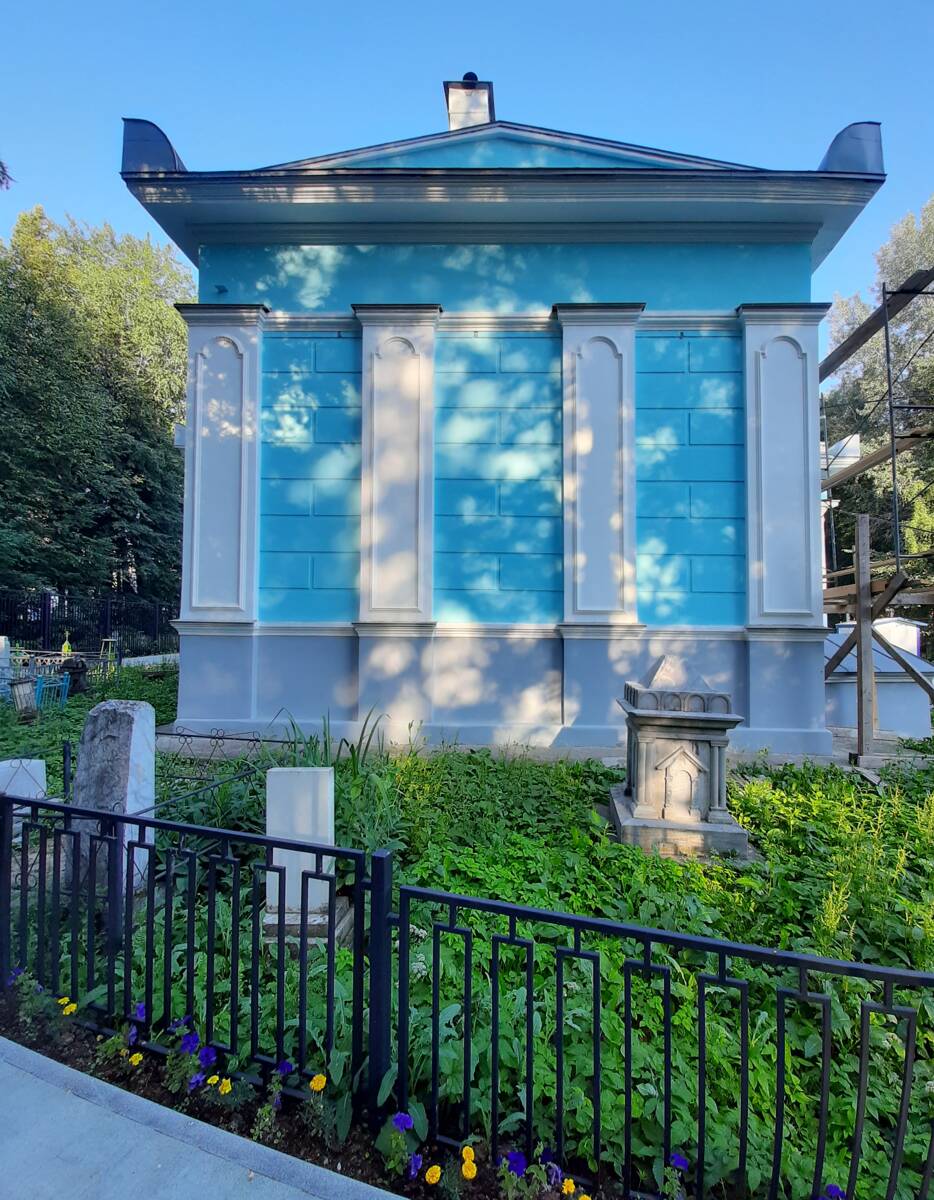 Церковь Всех Святых на Егошихинском кладбище, Пермь (Пермь, город, Пермский край). фасады, Восточный фасад