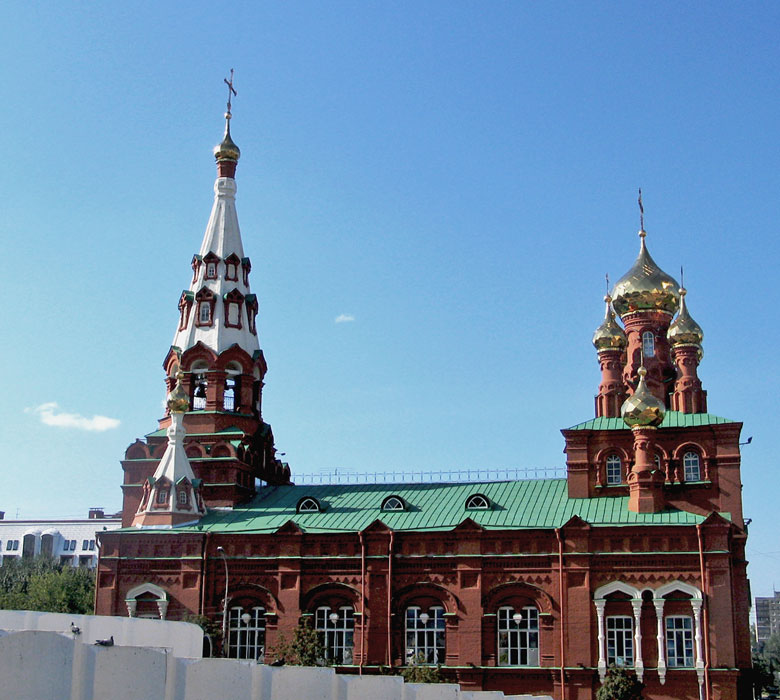 Пермь. Церковь Вознесения Господня. фасады