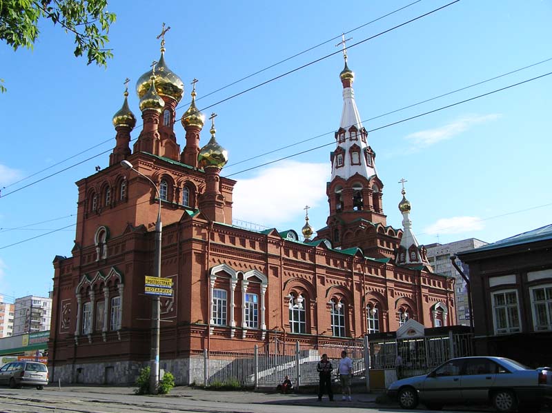 Пермь. Церковь Вознесения Господня. фасады