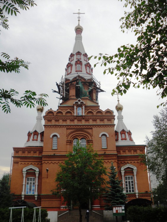 Церковь Вознесения Господня, Пермь (Пермь, город, Пермский край). фасады, вид с западной стороны