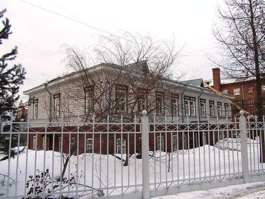 Пермь. Успенский женский монастырь. фасады, сестринский корпус (нынешний)