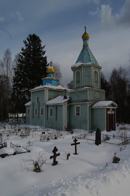 Церковь Михаила Архангела, Алеховщина (Гедевский погост) (Лодейнопольский район, Ленинградская область). фасады