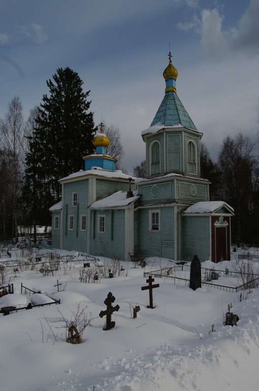 Алеховщина (Гедевский погост). Церковь Михаила Архангела. фасады