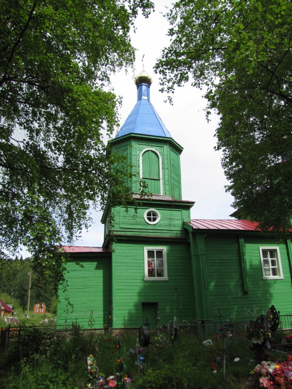 Алеховщина (Гедевский погост). Церковь Михаила Архангела. фасады