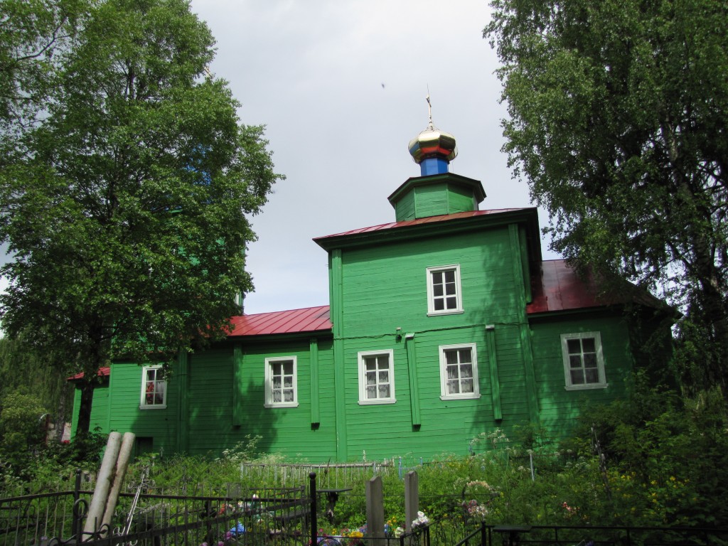 Церковь Михаила Архангела, Алеховщина (Гедевский погост) (Лодейнопольский район, Ленинградская область). фасады