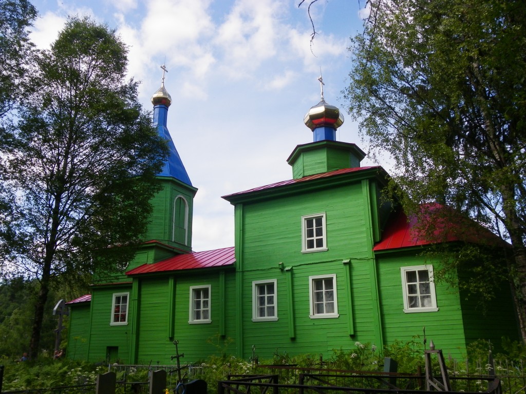 Церковь Михаила Архангела, Алеховщина (Гедевский погост) (Лодейнопольский район, Ленинградская область). фасады