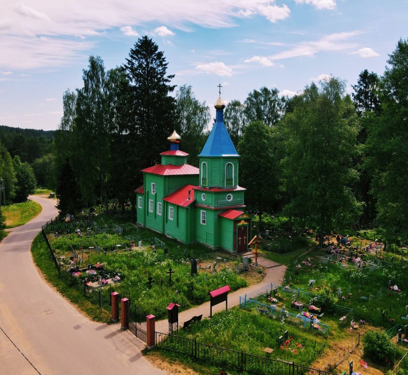 Церковь Михаила Архангела, Алеховщина (Гедевский погост) (Лодейнопольский район, Ленинградская область). фасады
