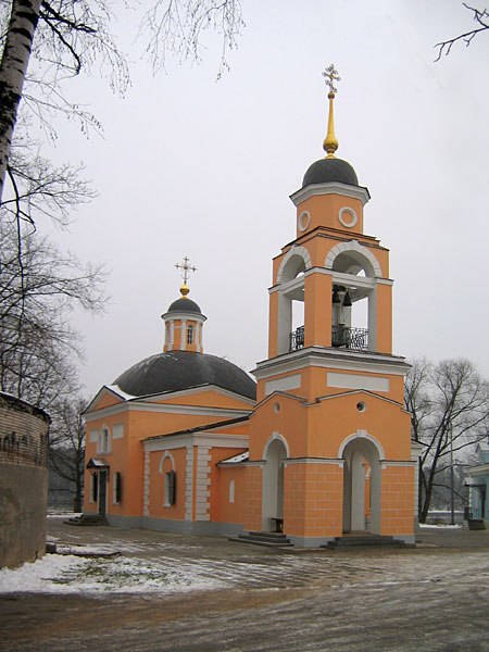 Левобережный. Церковь Космы и Дамиана в Космодемьянском. фасады, 		      