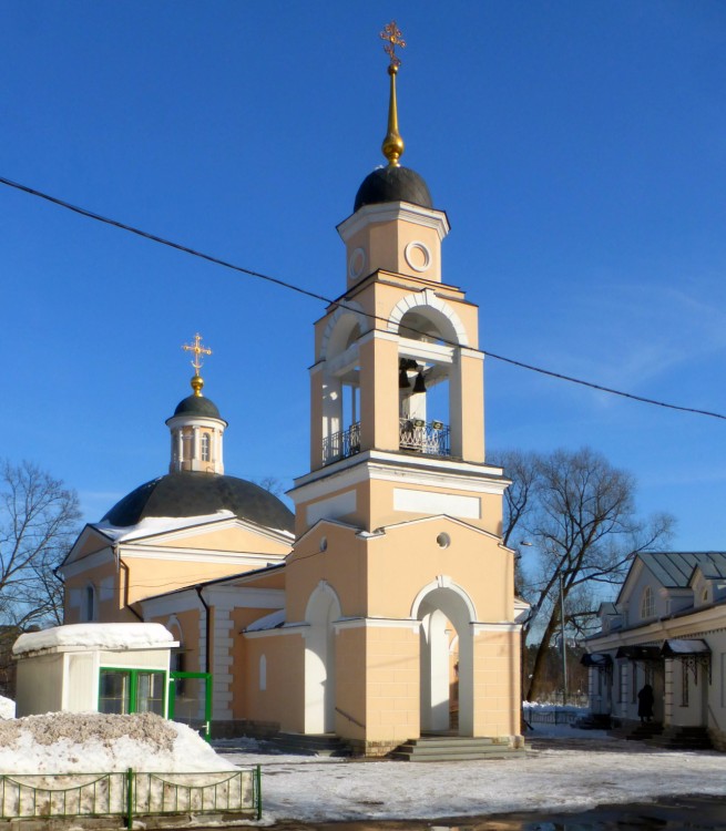 Левобережный. Церковь Космы и Дамиана в Космодемьянском. фасады