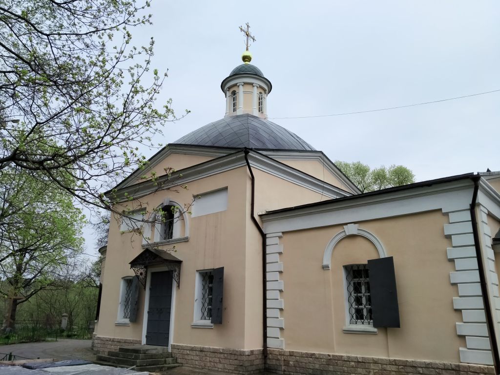 Левобережный. Церковь Космы и Дамиана в Космодемьянском. фасады