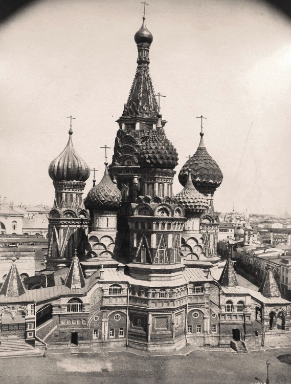 Собор Покрова Пресвятой Богородицы на Рву, Тверской (Центральный административный округ (ЦАО), г. Москва). архивная фотография, фото с сайта http://humus.livejournal.com