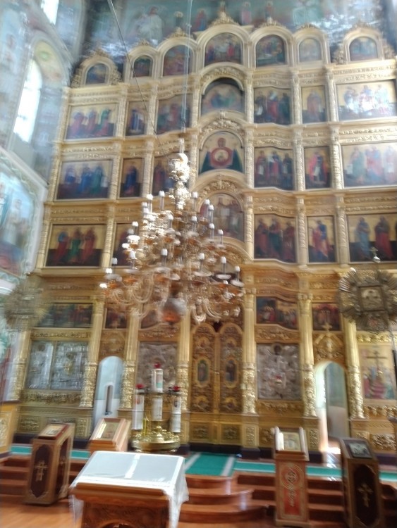 Церковь Воздвижения Креста Господня, Свердлово (Конаковский район, Тверская область). интерьер и убранство, Иконостас главного придела