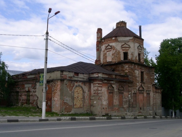 Церковь Николая Чудотворца, Серпухов (Серпуховский городской округ и гг. Протвино, Пущино, Московская область). фасады, Южный фасад, вид с юго-запада