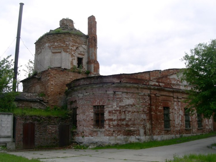 Серпухов. Церковь Николая Чудотворца. фасады, вид с северо-востока