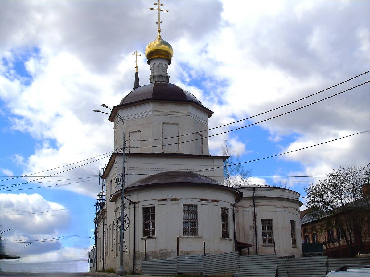 фасады. Церковь Николая Чудотворца, Серпухов (Серпуховский городской округ и гг. Протвино, Пущино, Московская область)