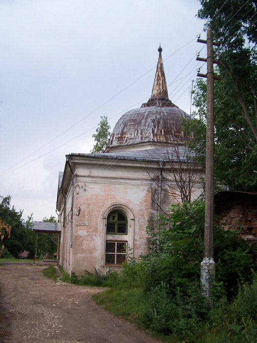 Распятский монастырь, Серпухов (Серпуховский городской округ и гг. Протвино, Пущино, Московская область). фасады, Собор Распятия. Вид с востока