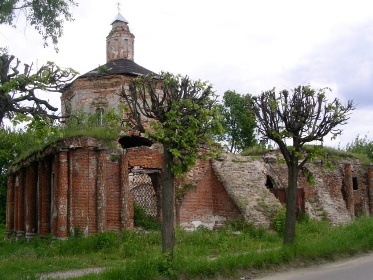 Серпухов. Церковь Сретения Господня. фасады, вид с северо-запада