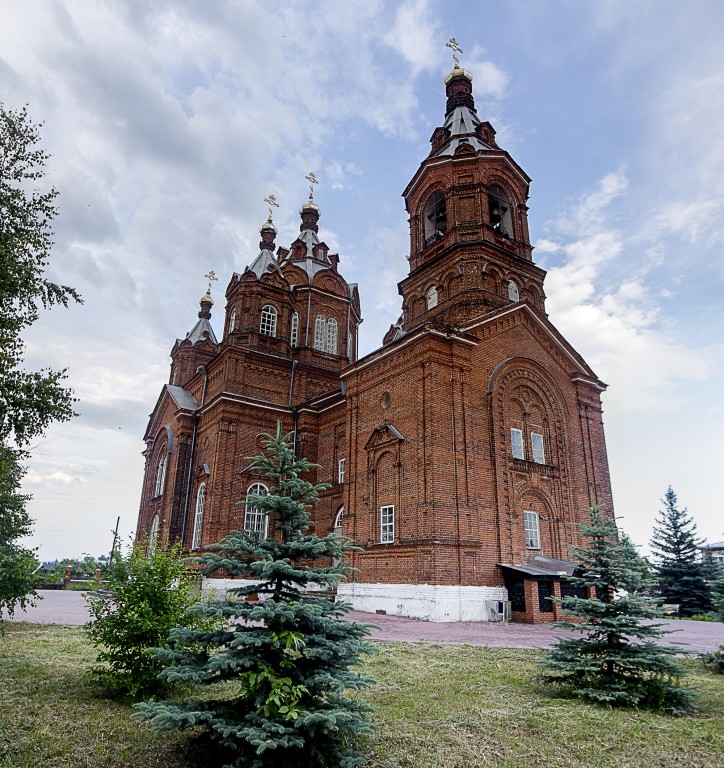 Желнино. Церковь Благовещения Пресвятой Богородицы. фасады