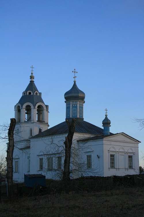 Церковь Сретения Господня, Романово (Усольский район, Пермский край). фасады