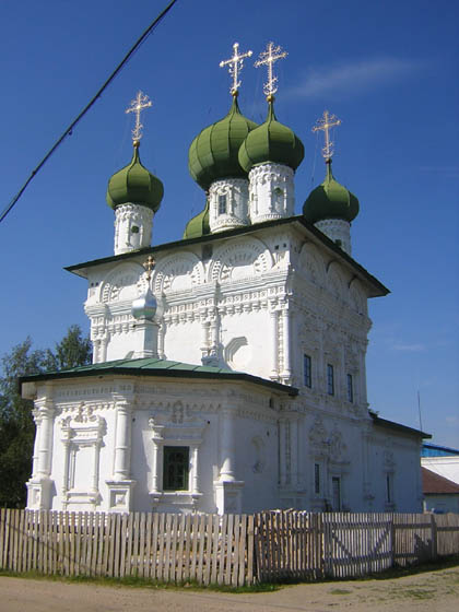 Церковь Николая Чудотворца, Ныроб (Чердынский район, Пермский край). фасады