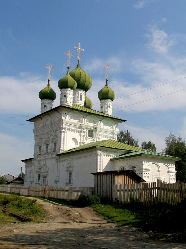 Ныроб. Церковь Николая Чудотворца. фасады