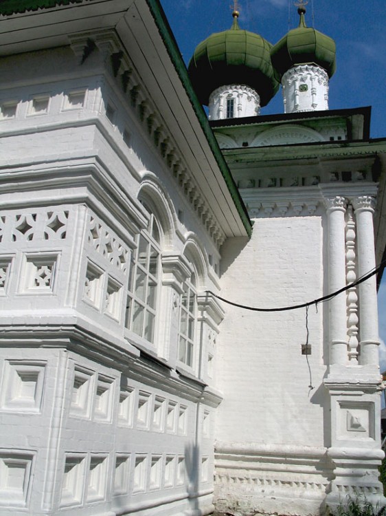 Ныроб. Церковь Николая Чудотворца. архитектурные детали