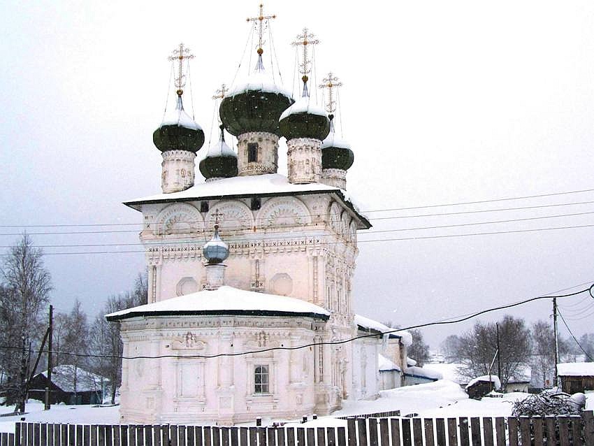 Ныроб. Церковь Николая Чудотворца. фасады, восточный фасад