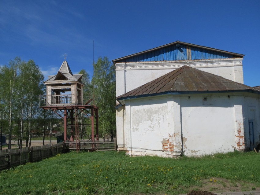 Церковь Богоявления Господня, Ныроб (Чердынский район, Пермский край). фасады