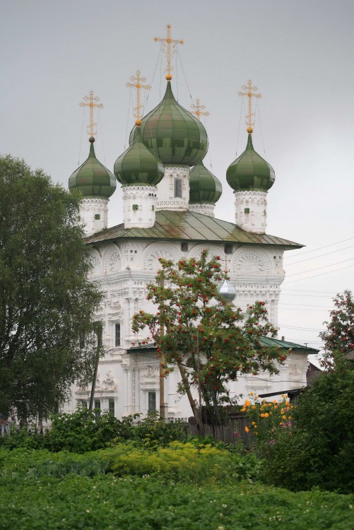 Ныроб. Церковь Николая Чудотворца. фасады
