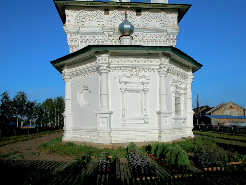 Церковь Николая Чудотворца, Ныроб (Чердынский район, Пермский край). архитектурные детали