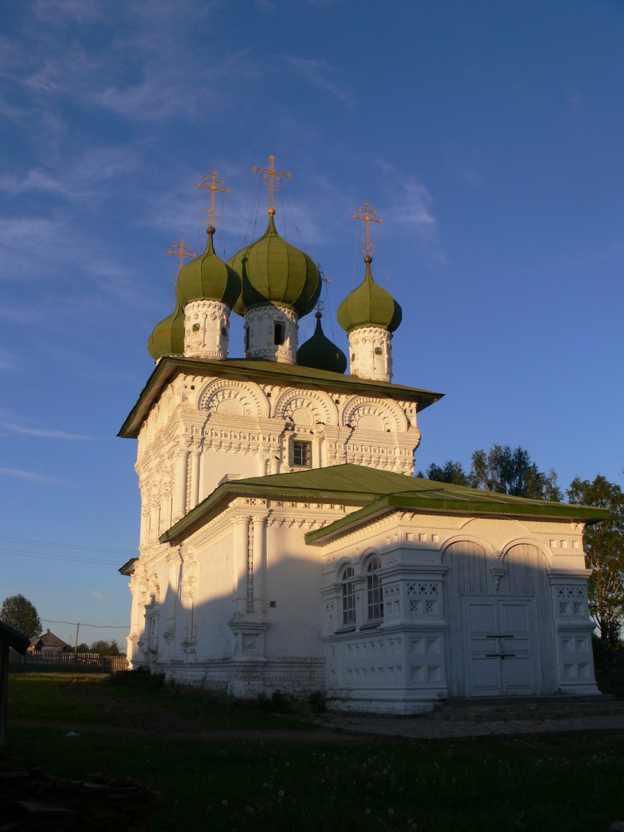 Ныроб. Церковь Николая Чудотворца. фасады