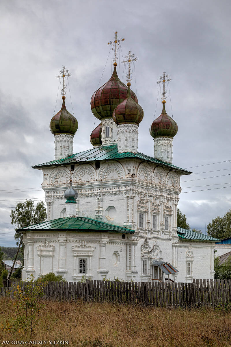 Церковь Николая Чудотворца, Ныроб (Чердынский район, Пермский край). фасады