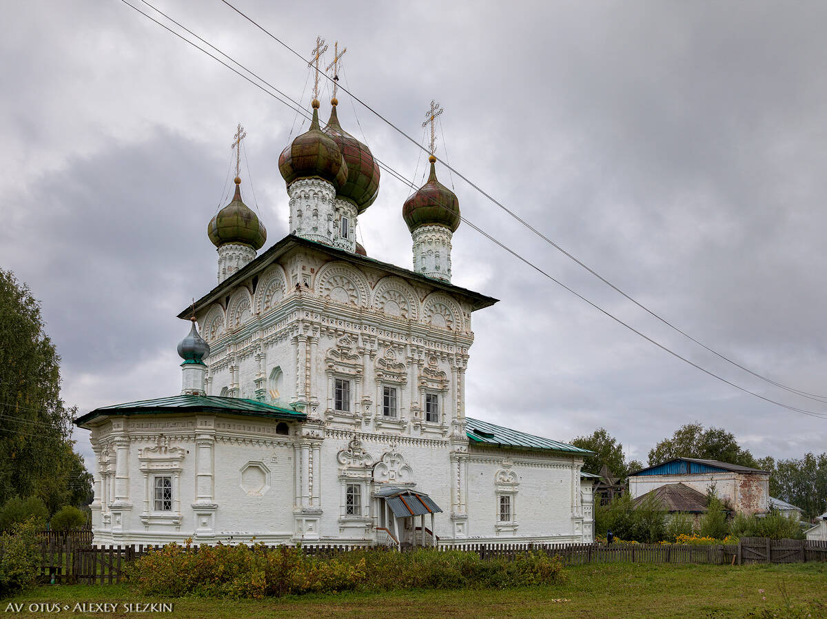 Церковь Николая Чудотворца, Ныроб (Чердынский район, Пермский край). фасады