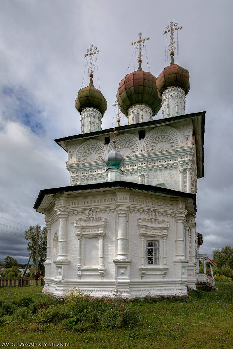 Церковь Николая Чудотворца, Ныроб (Чердынский район, Пермский край). фасады