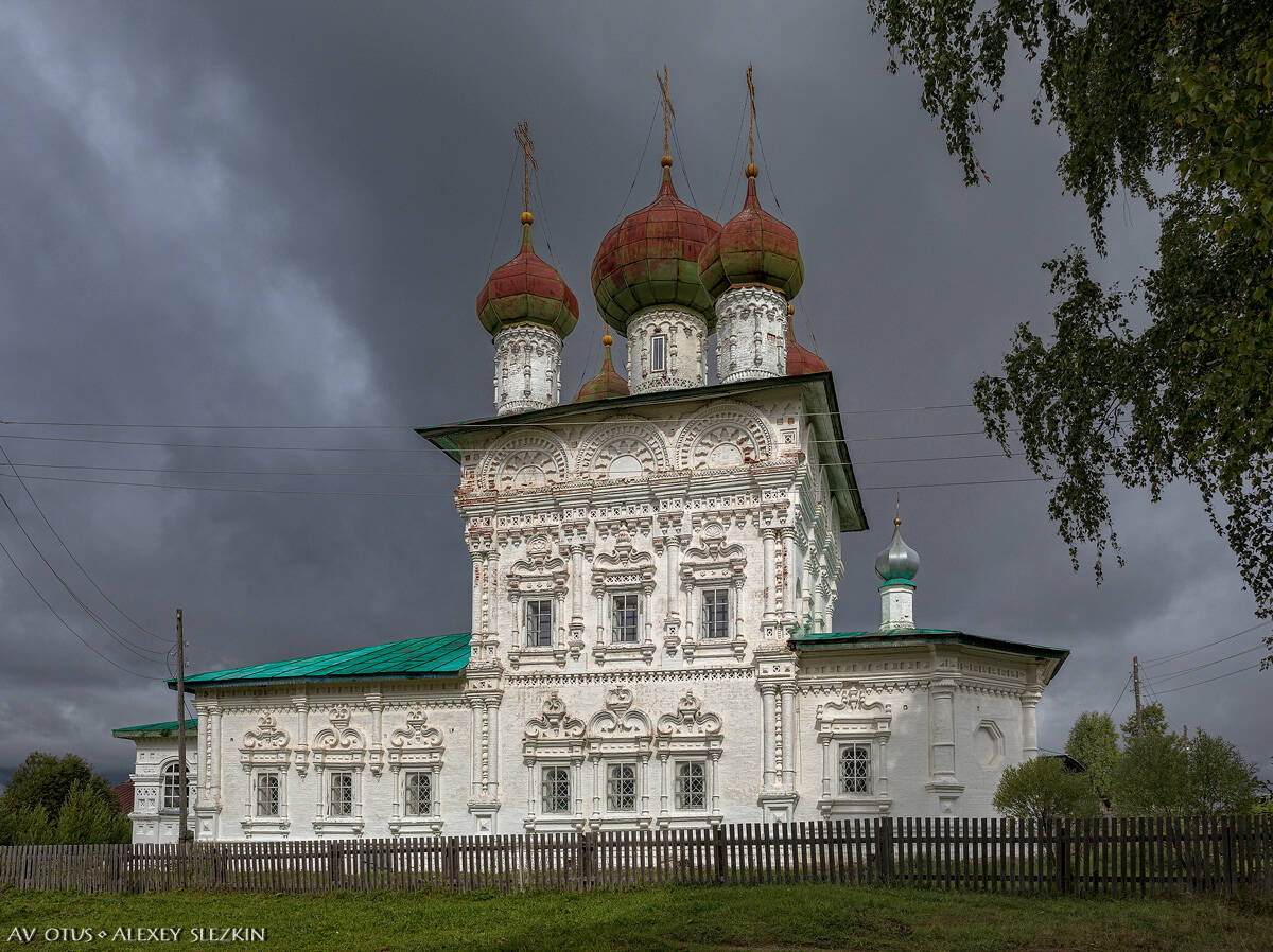 Церковь Николая Чудотворца, Ныроб (Чердынский район, Пермский край). фасады
