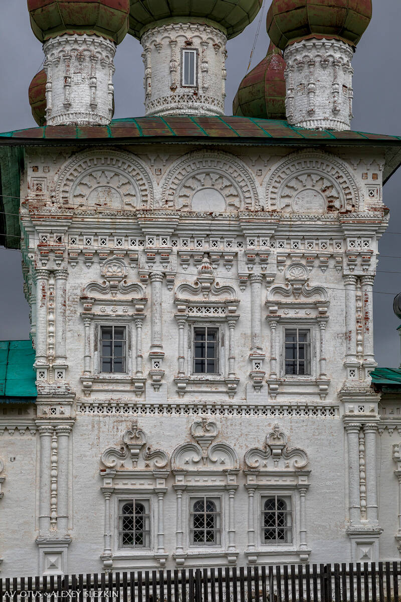 Церковь Николая Чудотворца, Ныроб (Чердынский район, Пермский край). архитектурные детали