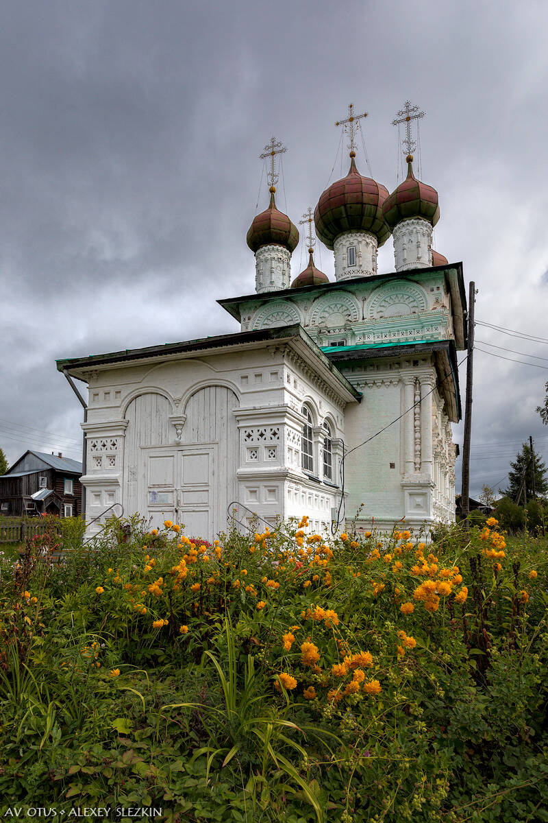 Церковь Николая Чудотворца, Ныроб (Чердынский район, Пермский край). фасады