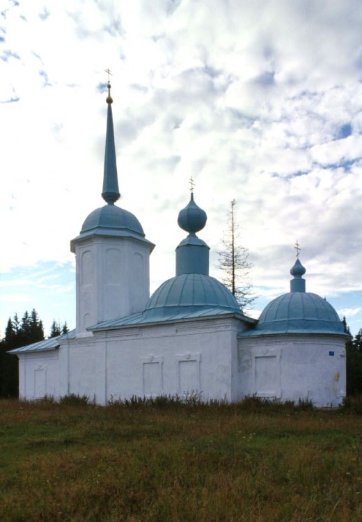 Церковь Всех Святых, Чердынь (Чердынский район, Пермский край). общий вид в ландшафте