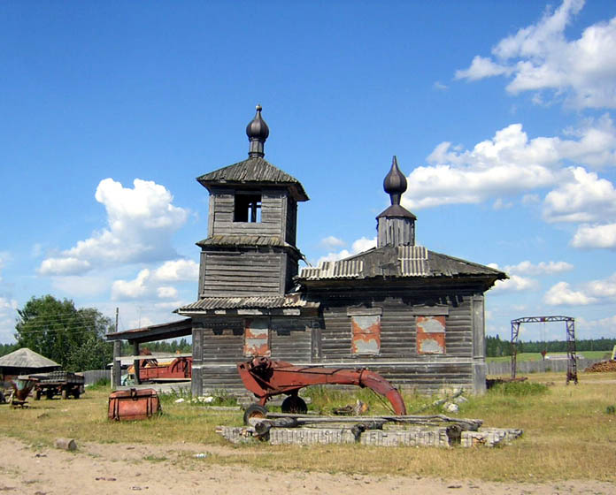 Часовня Петра и Павла, Корнино (Чердынский район, Пермский край). фасады