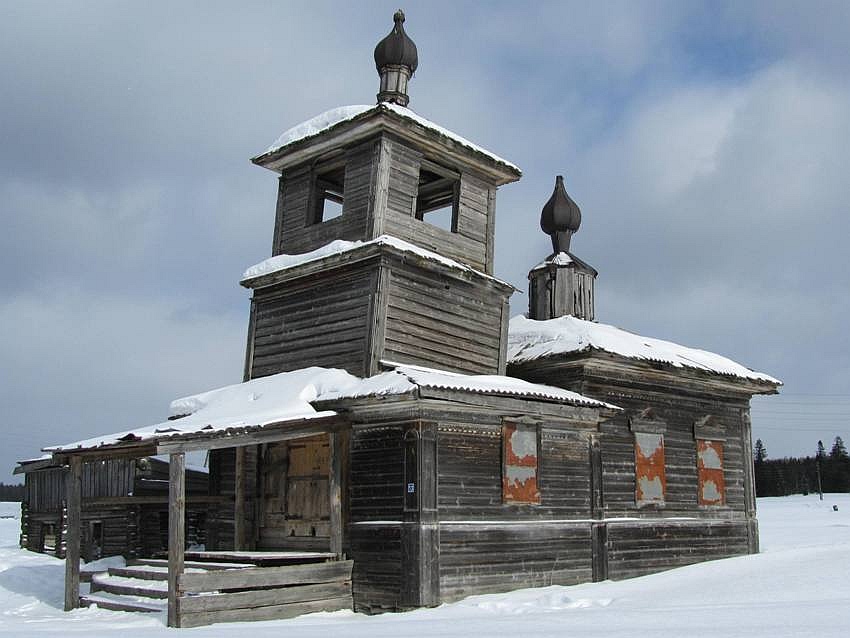 Корнино. Часовня Петра и Павла. фасады, вид с юго-запада