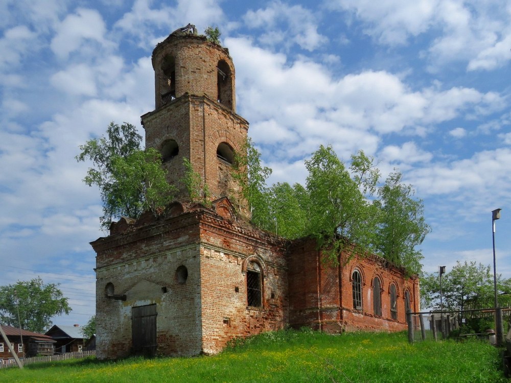 Церковь Илии Пророка, Пянтег (Чердынский район, Пермский край). фасады