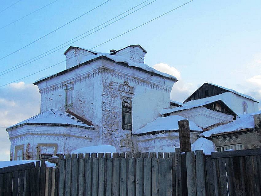 Церковь Богоявления Господня, Чердынь (Чердынский район, Пермский край). фасады, вид с северо-востока