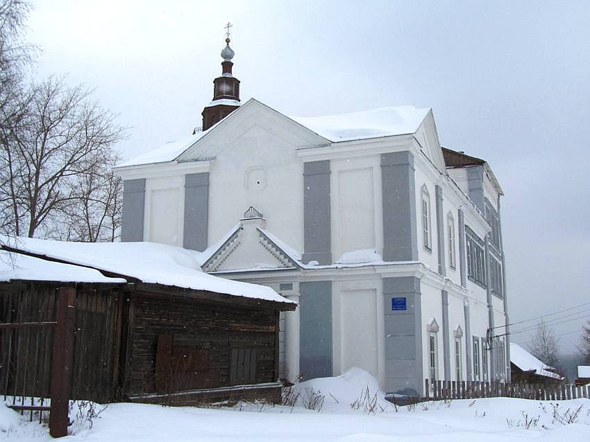 Церковь Преображения Господня, Чердынь (Чердынский район, Пермский край). фасады, западный фасад