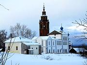 Церковь Преображения Господня, вид с юго-запада, на заднем плане - колокольня Воскресенского собора<br>, Чердынь, Чердынский район, Пермский край