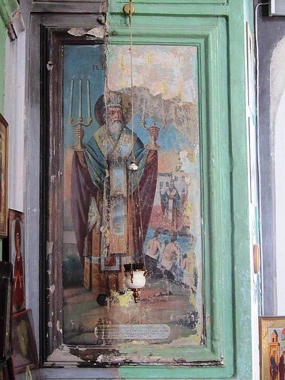 Собор Воскресения Христова, Чердынь (Чердынский район, Пермский край). интерьер и убранство, роспись была обнаружена случайно, в ходе ремонта