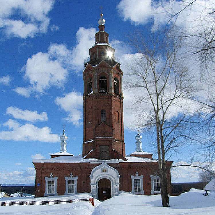 Собор Воскресения Христова, Чердынь (Чердынский район, Пермский край). фасады, вид с запада